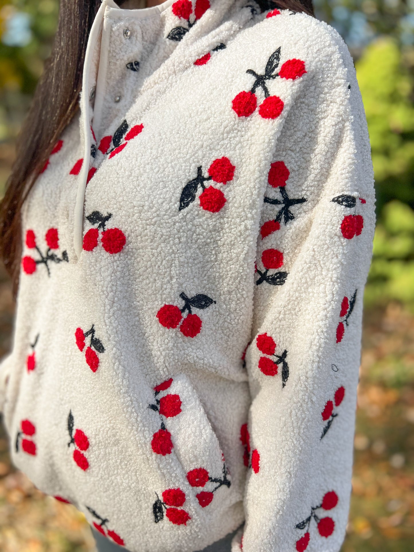 Cheery Cherry Pullover