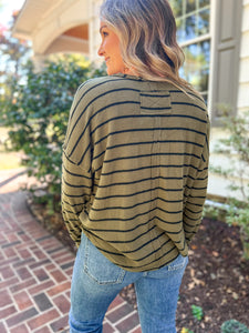 Casual Stripes Top