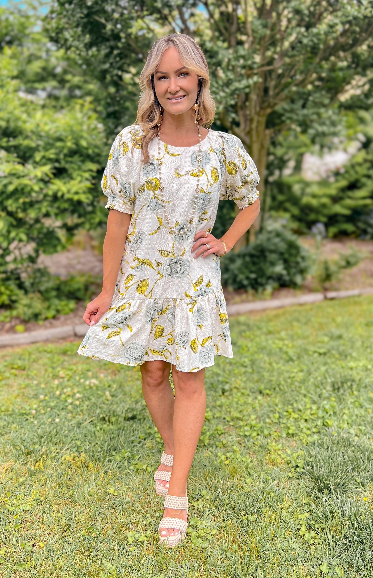 FINAL SALE - Fancy in Floral Dress