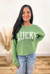 Z Supply Cooper Lucky Sweater - Size L Available – Want Boutique Inc.