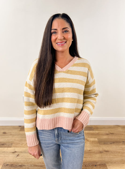 Florence Stripe Sweater