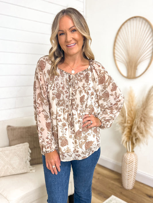 FINAL SALE - Autumn Boho Blouse