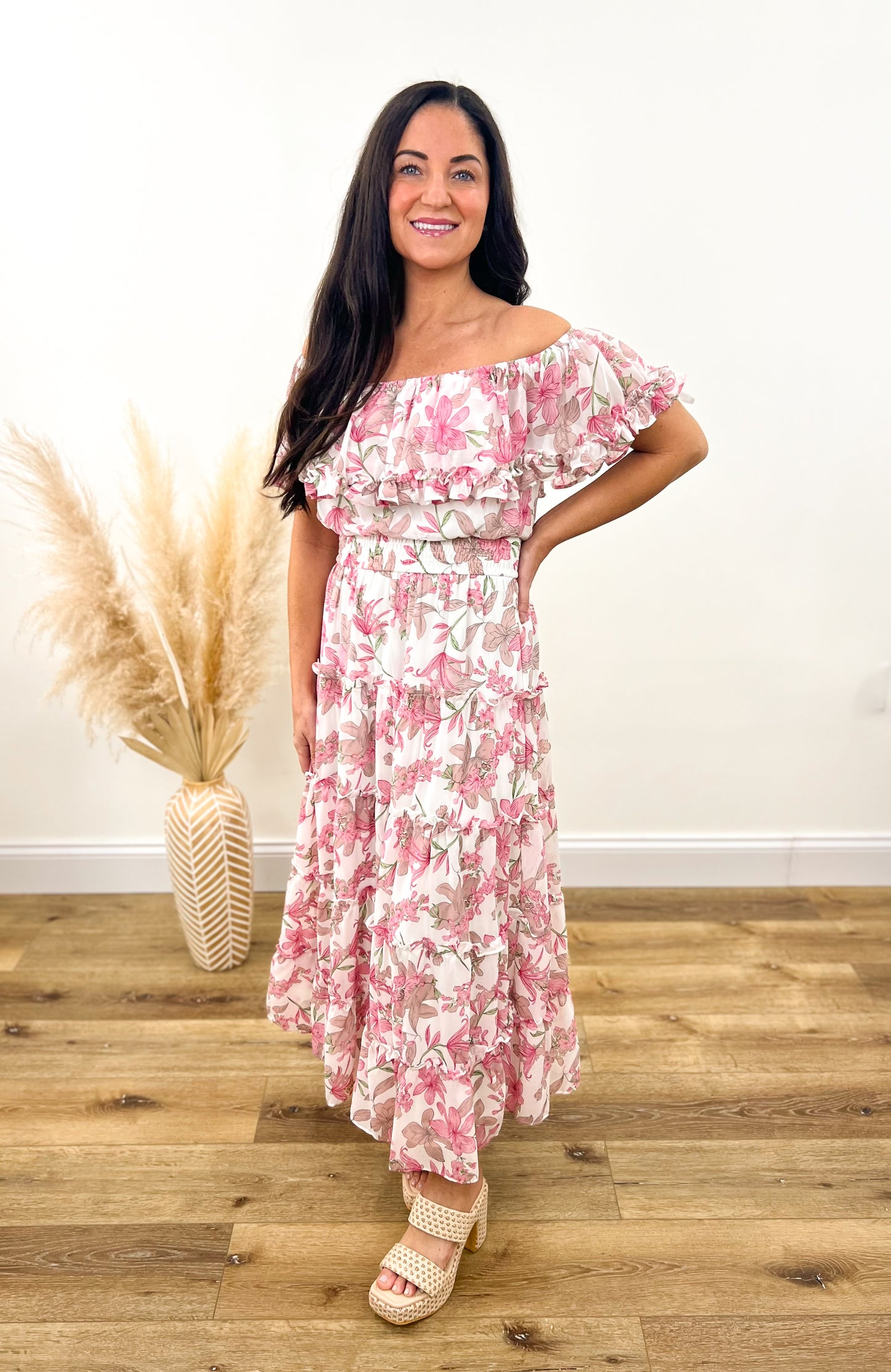 FINAL SALE - Floral Whimsy Dress