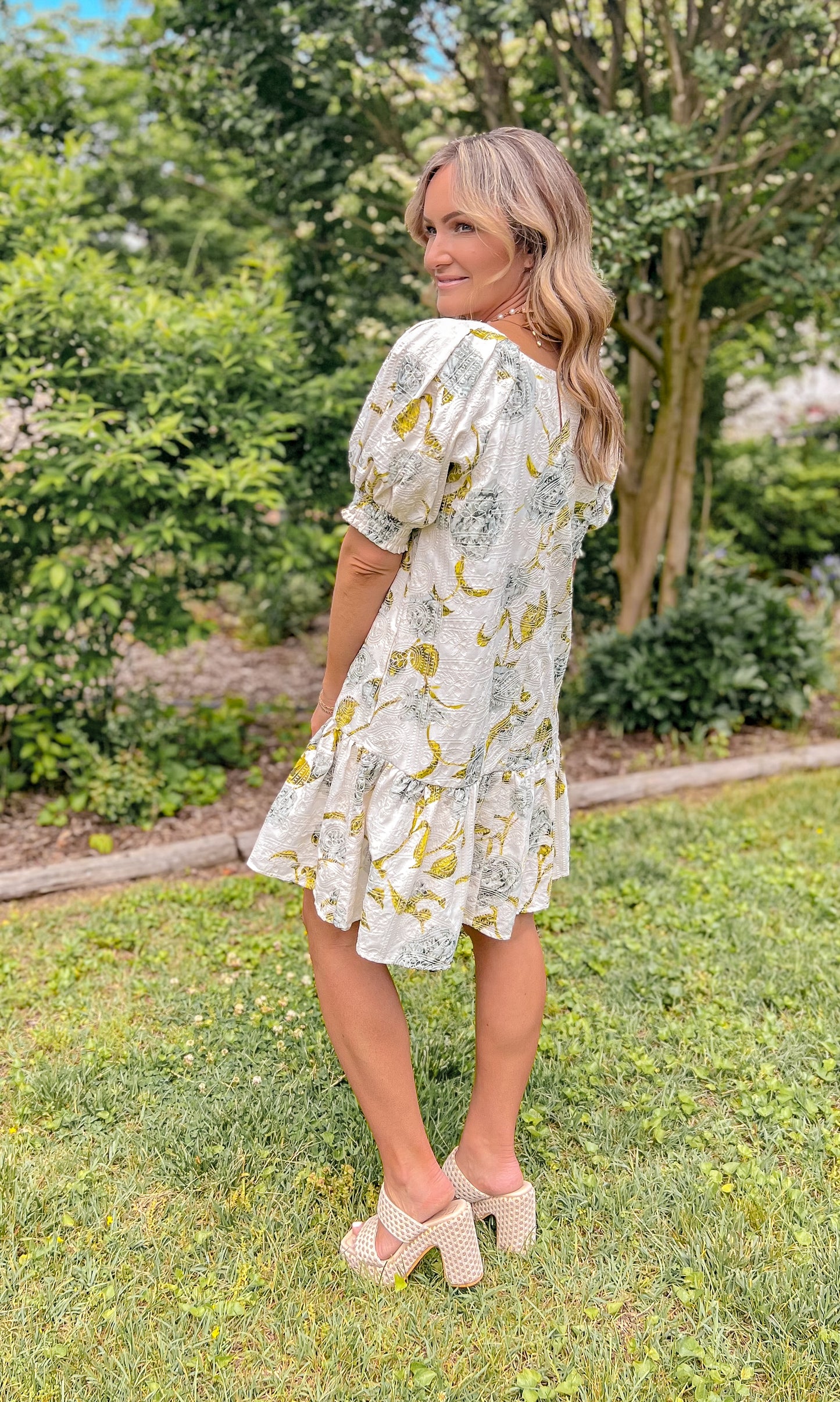 FINAL SALE - Fancy in Floral Dress