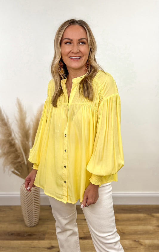 FINAL SALE - Lemon Love Top