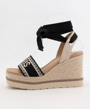 Load image into Gallery viewer, Paris Espadrille Wedge Sandal