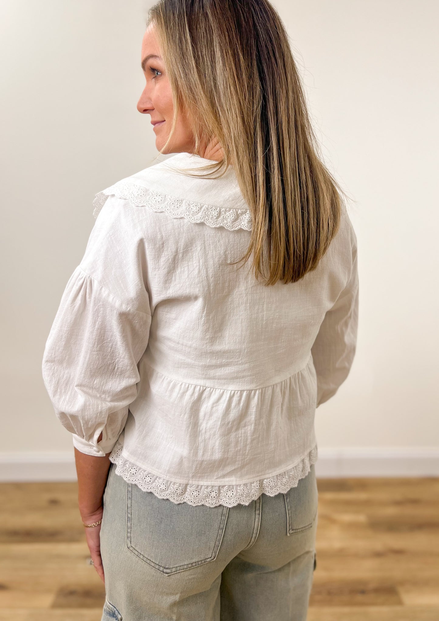 Whimsy Cotton Blouse