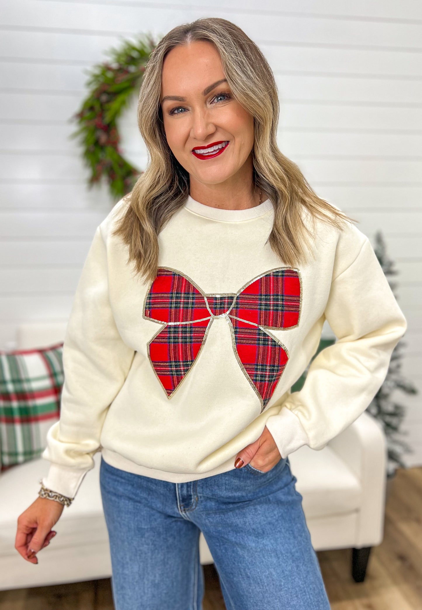 Cute as a Bow Sweatshirt