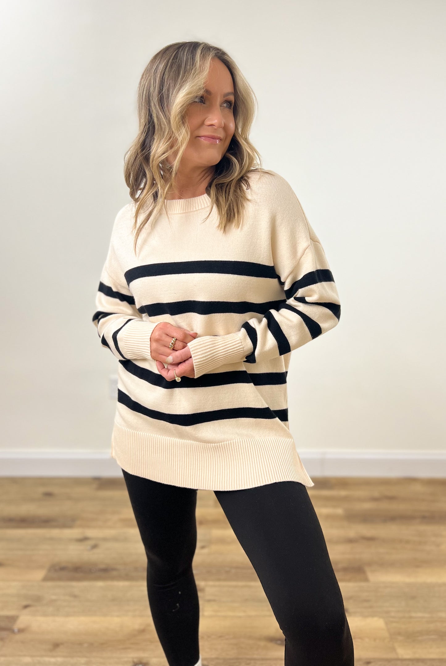 Madison Stripe Sweater