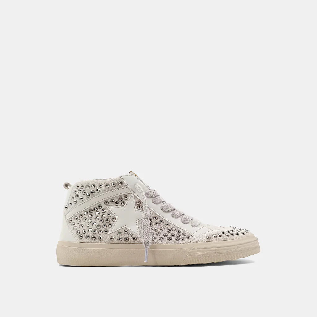 FINAL SALE - ShuShop Severine Sneaker- Silver