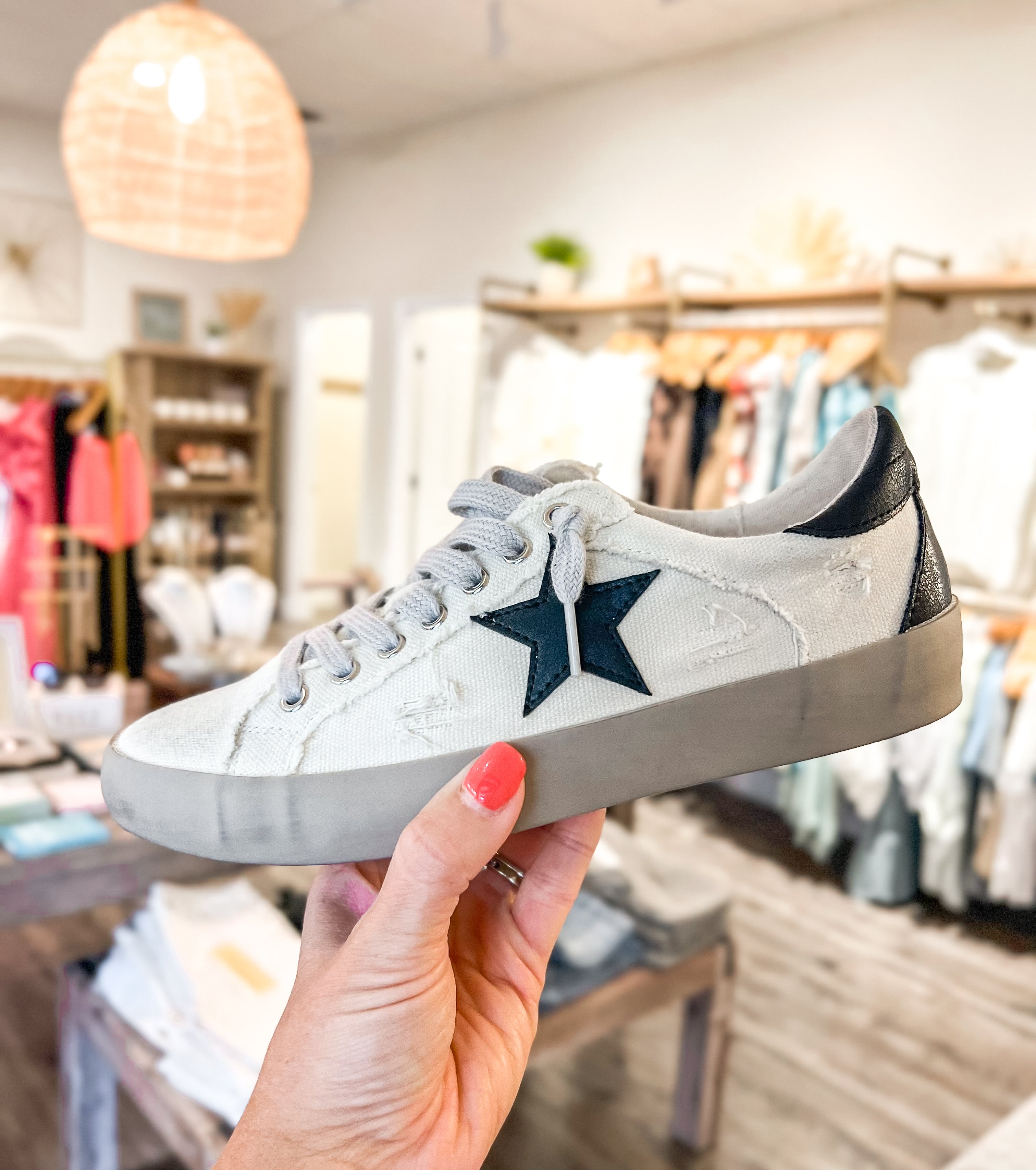 FINAL SALE Shu Shop Paula Canvas Sneaker Quaintrelle Boutique