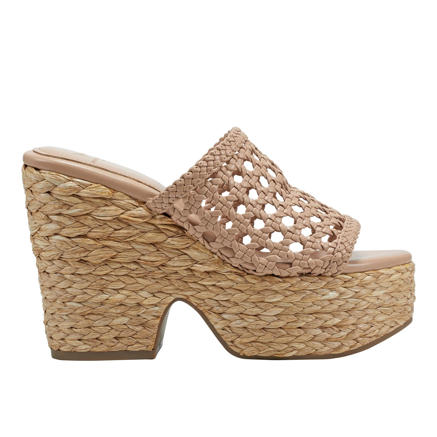 FINAL SALE - Hollis Espadrille Platform Sandal- Light Natural