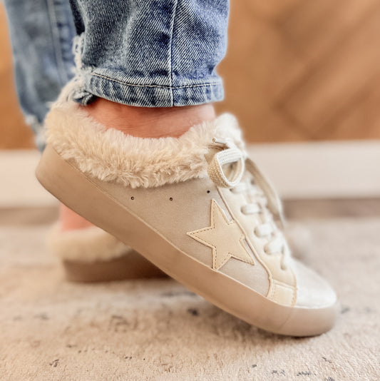 FINAL SALE - Pinah Fur Lined Sneaker